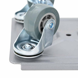 vidaXL Furniture Movers 4 pcs. with Lifter 13.5x13.5x6 cm Steel 1300 kg
