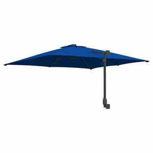 vidaXL Garden Parasol Azure Blue 248.5 x 247.5 x 160 cm