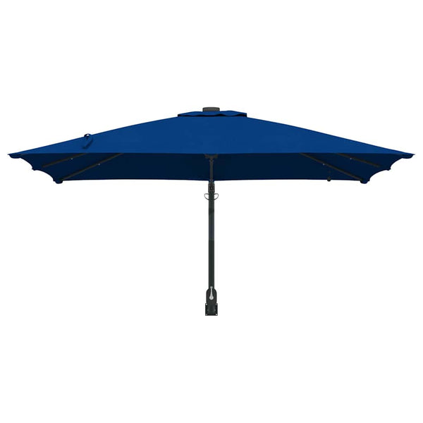 vidaXL Garden Parasol Azure Blue 248.5 x 247.5 x 160 cm