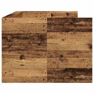 vidaXL Day Bed with Headboard Reclaimed Wood 100 x 200 cm Engineered Wood