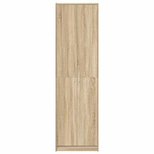 vidaXL Wardrobe Sonoma Oak 55 x 25 x 189 cm Engineered Wood