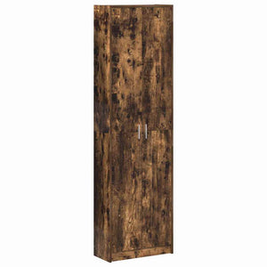 vidaXL Wardrobe Smoked Oak 55 x 25 x 189 cm Engineered Wood
