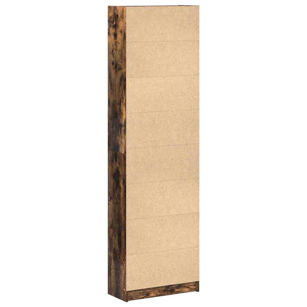 vidaXL Wardrobe Smoked Oak 55 x 25 x 189 cm Engineered Wood