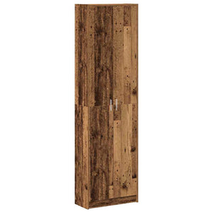 vidaXL Wardrobe with Shelf Reclaimed Wood 55 x 25 x 189 cm Engineered Wood