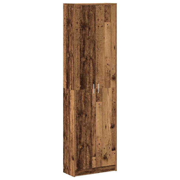 vidaXL Wardrobe with Shelf Reclaimed Wood 55 x 25 x 189 cm Engineered Wood