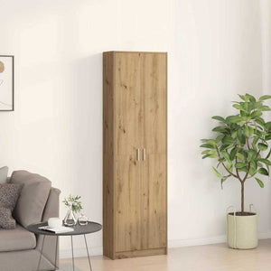 vidaXL Wardrobe Artisan Oak 55 x 25 x 189 cm Engineered Wood