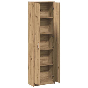 vidaXL Wardrobe Artisan Oak 55 x 25 x 189 cm Engineered Wood