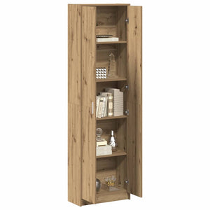 vidaXL Wardrobe Artisan Oak 55 x 25 x 189 cm Engineered Wood