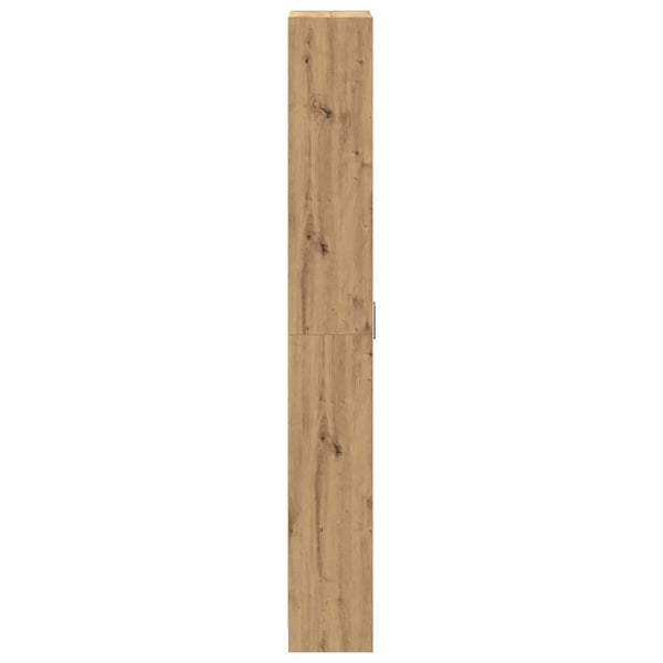 vidaXL Wardrobe Artisan Oak 55 x 25 x 189 cm Engineered Wood