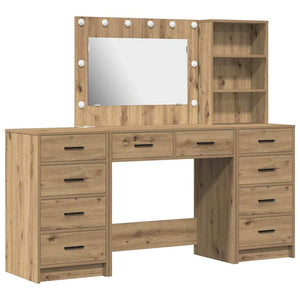 Schminktisch Artisan-Eiche mit Schubladen