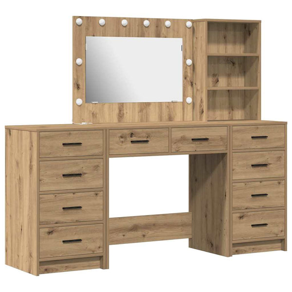Schminktisch Artisan-Eiche mit Schubladen