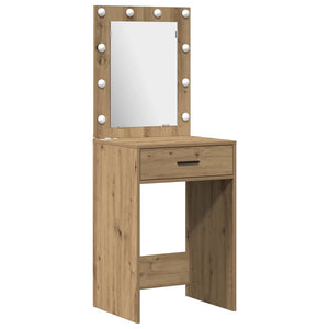 Schminktisch mit LED Artisan Eiche