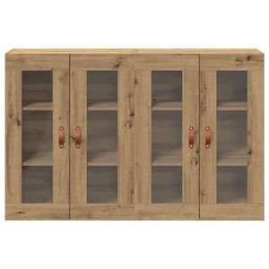 Wandschränke 2er Set Artisan Eiche 69,5x34x90 cm