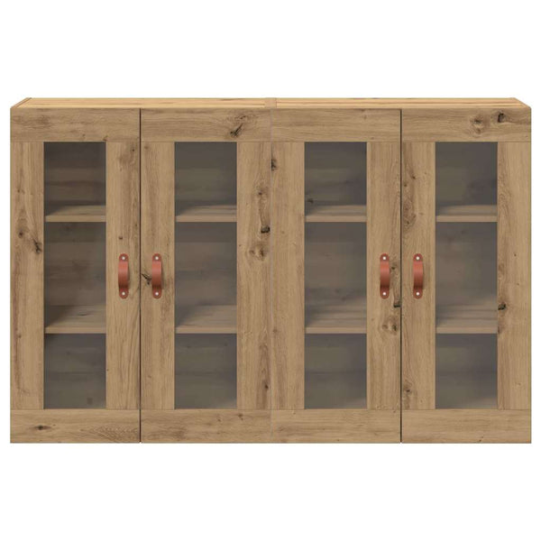 Wandschränke 2er Set Artisan Eiche 69,5x34x90 cm