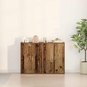 Sideboard 2er Set Altholz 60x31x84cm