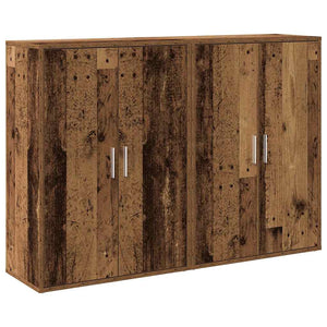 Sideboard 2er Set Altholz 60x31x84cm