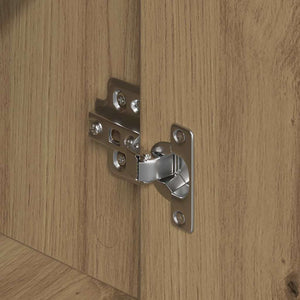Sideboard 2er-Set Artisan Eiche 60x31x84 cm
