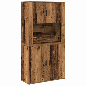 Highboard Altholz 80x33x150cm