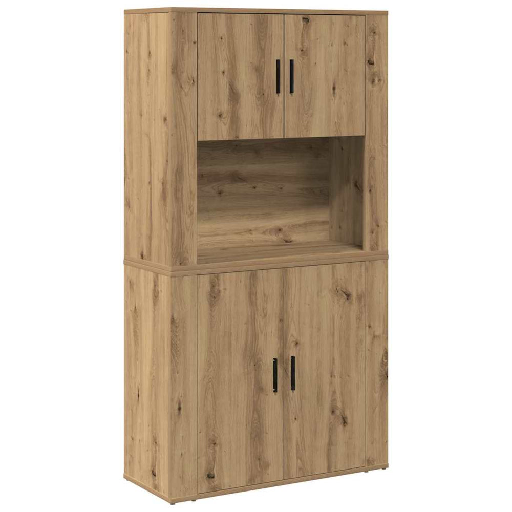 Highboard Artisan Eiche 80x33x150cm