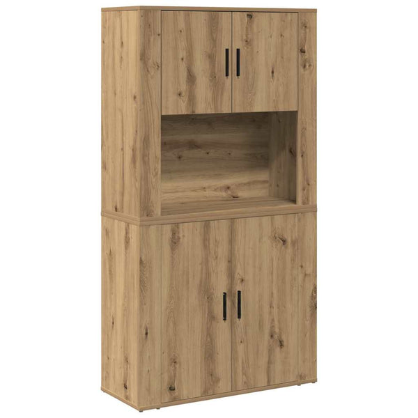 Highboard Artisan Eiche 80x33x150cm
