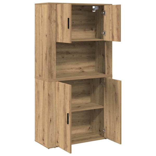 Highboard Artisan Eiche 80x33x150cm