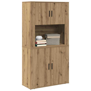 Highboard Artisan Eiche 80x33x150cm
