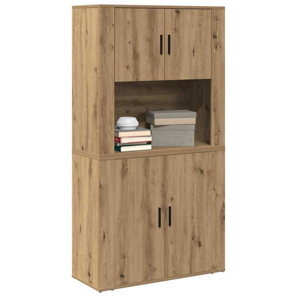 Highboard Artisan Eiche 80x33x150cm