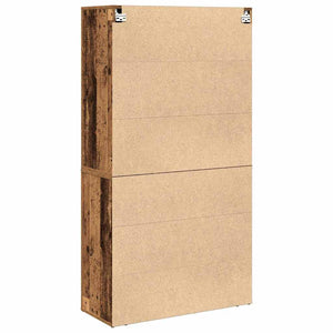 Highboard Altholz mit Schubladen 80x33x150cm
