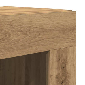 Highboard 2er-Set Artisan Eiche