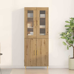 Highboard 2er-Set Artisan Eiche