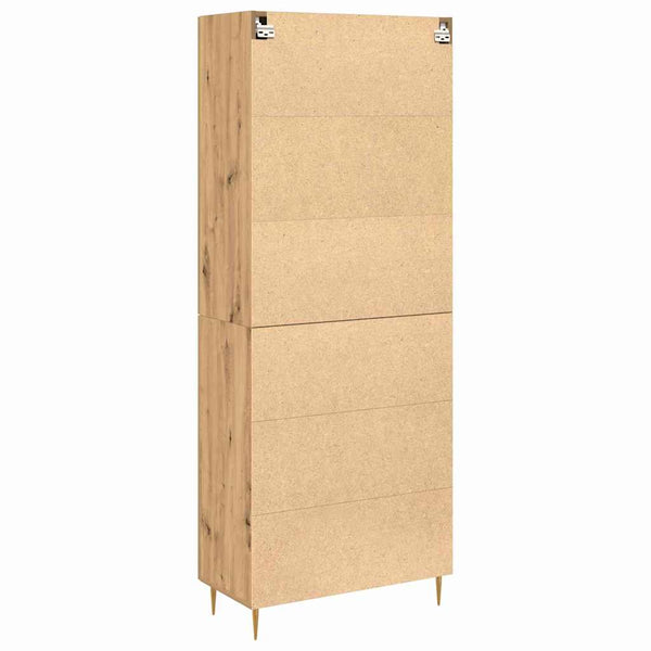 Highboard 2er-Set Artisan Eiche