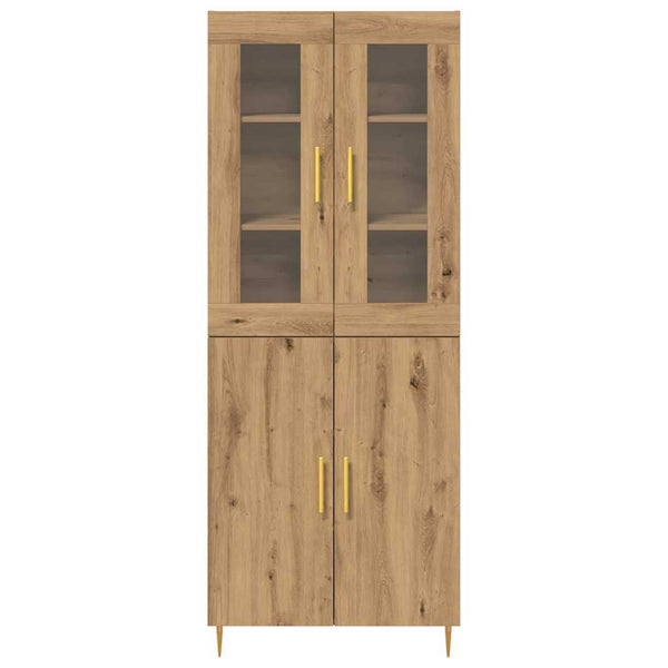 Highboard 2er-Set Artisan Eiche