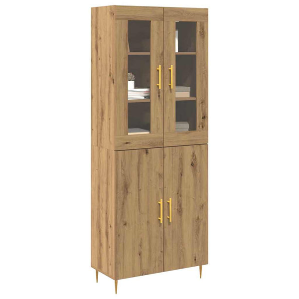 Highboard 2er-Set Artisan Eiche