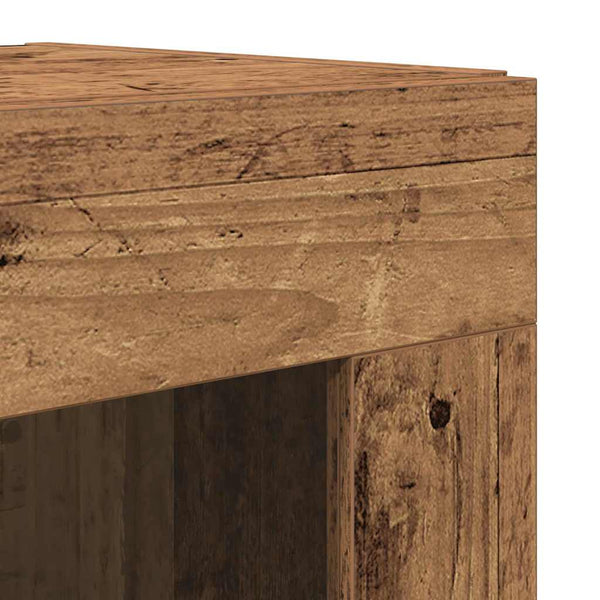Highboard 2er Set Altholz 180 cm