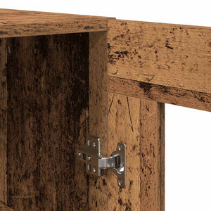 Highboard 2er Set Altholz 180 cm