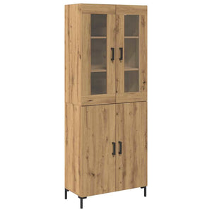 Highboard 2er Set Artisan Eiche