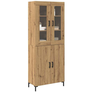 Highboard 2er Set Artisan Eiche