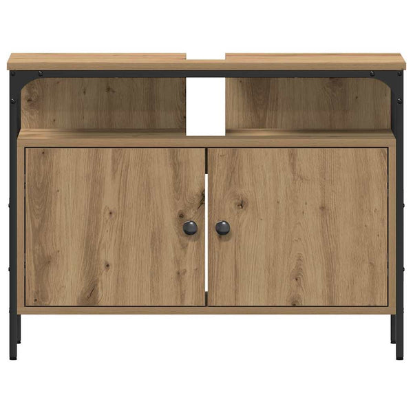 Badezimmermöbel Set Braun mit Regal