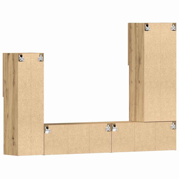 TV-Schrank 4er Set Artisan Eiche
