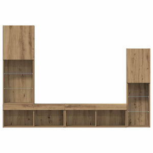 TV-Schrank 4er Set Artisan Eiche