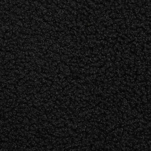 vidaXL Armchair Black 69 x 74 x 93 cm Sherpa Fabric