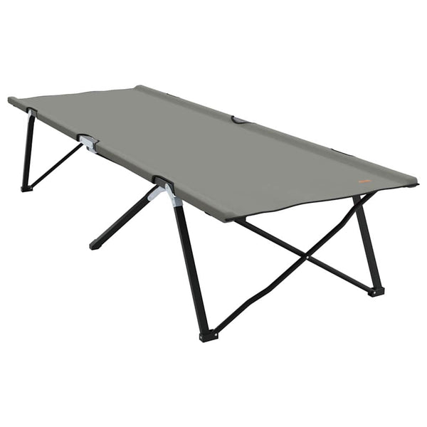 Faltbares Campingbett Grau 206cm