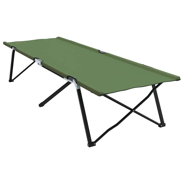 Klappbares Campingbett Grün 206 cm