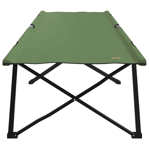Klappbares Campingbett Grün 206 cm