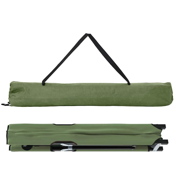 Klappbares Campingbett Grün 206 cm