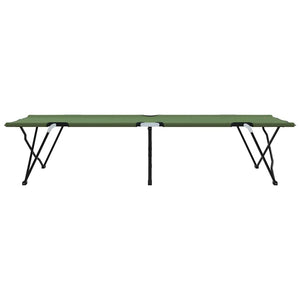 Klappbares Campingbett Grün 206 cm