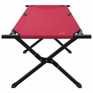 Klappbares Feldbett Camping 2er Set Rot