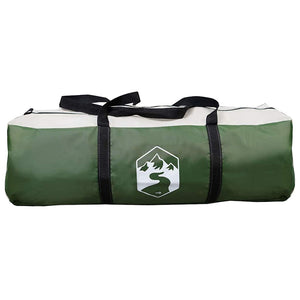 vidaXL Tunnel Tent for 6 People Green and White 700 x 590 x 215 cm