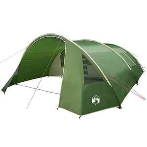 vidaXL Tunnel Tent for 6 People Green and White 700 x 590 x 215 cm