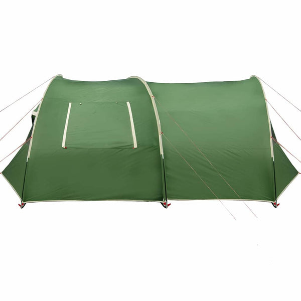 vidaXL Tunnel Tent for 6 People Green and White 700 x 590 x 215 cm